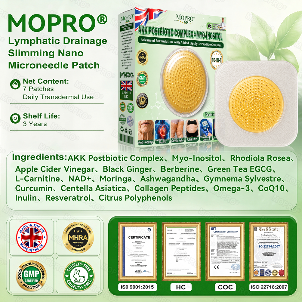 🔥 Only 10 packs left! Extra 30% off!   𝐌𝗢𝑷𝙍𝙊® 𝐋𝐲𝐦𝐩𝐡𝐚𝐭𝐢𝐜 𝐃𝐫𝐚𝐢𝐧𝐚𝐠𝐞 𝐒𝐥𝐢𝐦𝐦𝐢𝐧𝐠 𝐍𝐚𝐧𝐨-𝐌𝐢𝐜𝐫𝐨𝐧𝐞𝐞𝐝𝐥𝐞 𝐏𝐚𝐭𝐜𝐡: 𝐔𝐥𝐭𝐫𝐚-𝐏𝐨𝐭𝐞𝐧𝐭 𝟓× 𝐅𝐨𝐫𝐦𝐮𝐥𝐚 𝐰𝐢𝐭𝐡 𝐋𝐢𝐩𝐨𝐥𝐲𝐭𝐢𝐜 𝐏𝐞𝐩𝐭𝐢𝐝𝐞 𝐂𝐨𝐦𝐩𝐥𝐞𝐱 — 𝐒𝐮𝐩𝐩𝐨𝐫𝐭𝐬 𝐖𝐞𝐢𝐠𝐡𝐭 𝐋𝐨𝐬𝐬 & 𝐋𝐲𝐦𝐩𝐡𝐚𝐭𝐢𝐜 𝐅𝐥𝐨𝐰 — 𝐏𝐥𝐮𝐬 𝐉𝐨𝐢𝐧𝐭 𝐑𝐞𝐥𝐢𝐞𝐟, 𝐁𝐞𝐭𝐭𝐞𝐫 𝐒𝐥𝐞𝐞𝐩 & 𝐌𝐞𝐧𝐭𝐚𝐥 𝐂𝐥𝐚𝐫𝐢𝐭𝐲💪